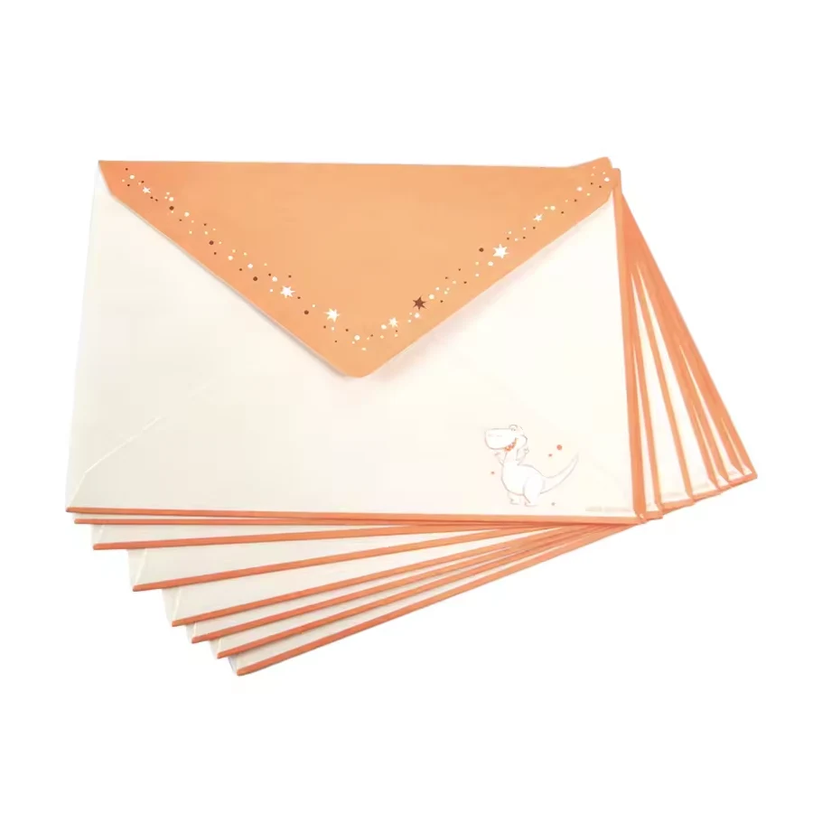 Colorful Vintage Paper Envelope